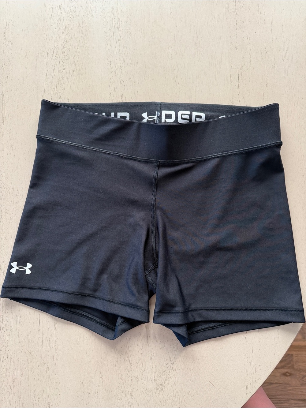 Under Armour Black Athletic Compression Shorts